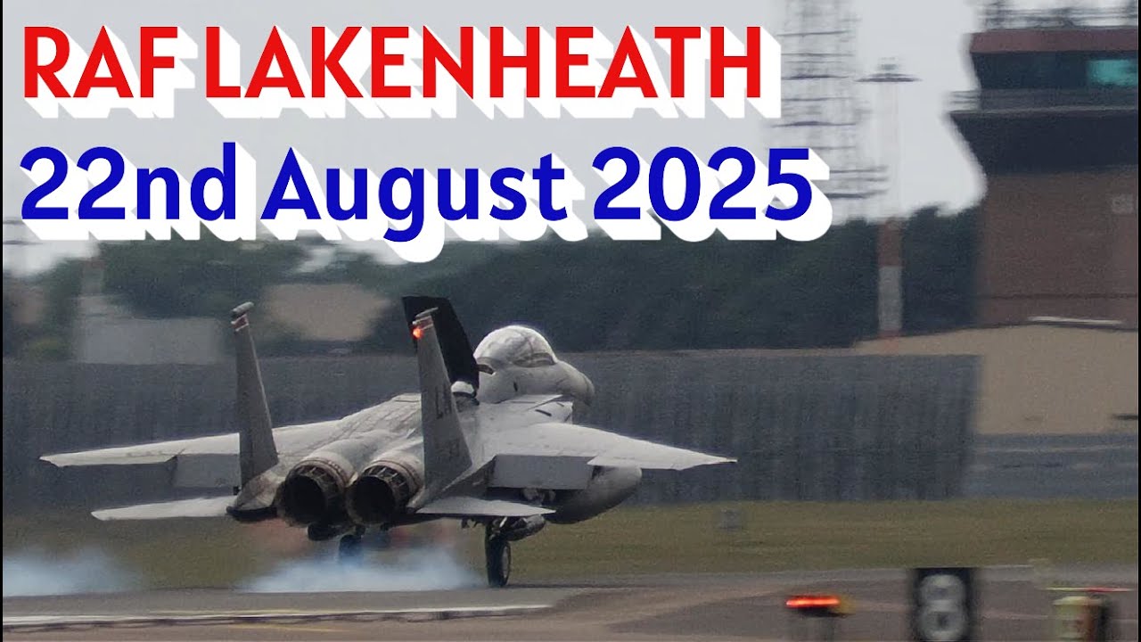 RAF Lakenheath Deployments and Returns and a few Red Arrows
