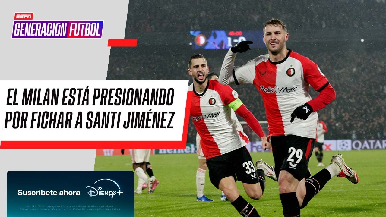 SANTIAGO GIMÉNEZ: la Revelación de la CHAMPIONS: ¿Su futuro del fútbol ITALIANO?