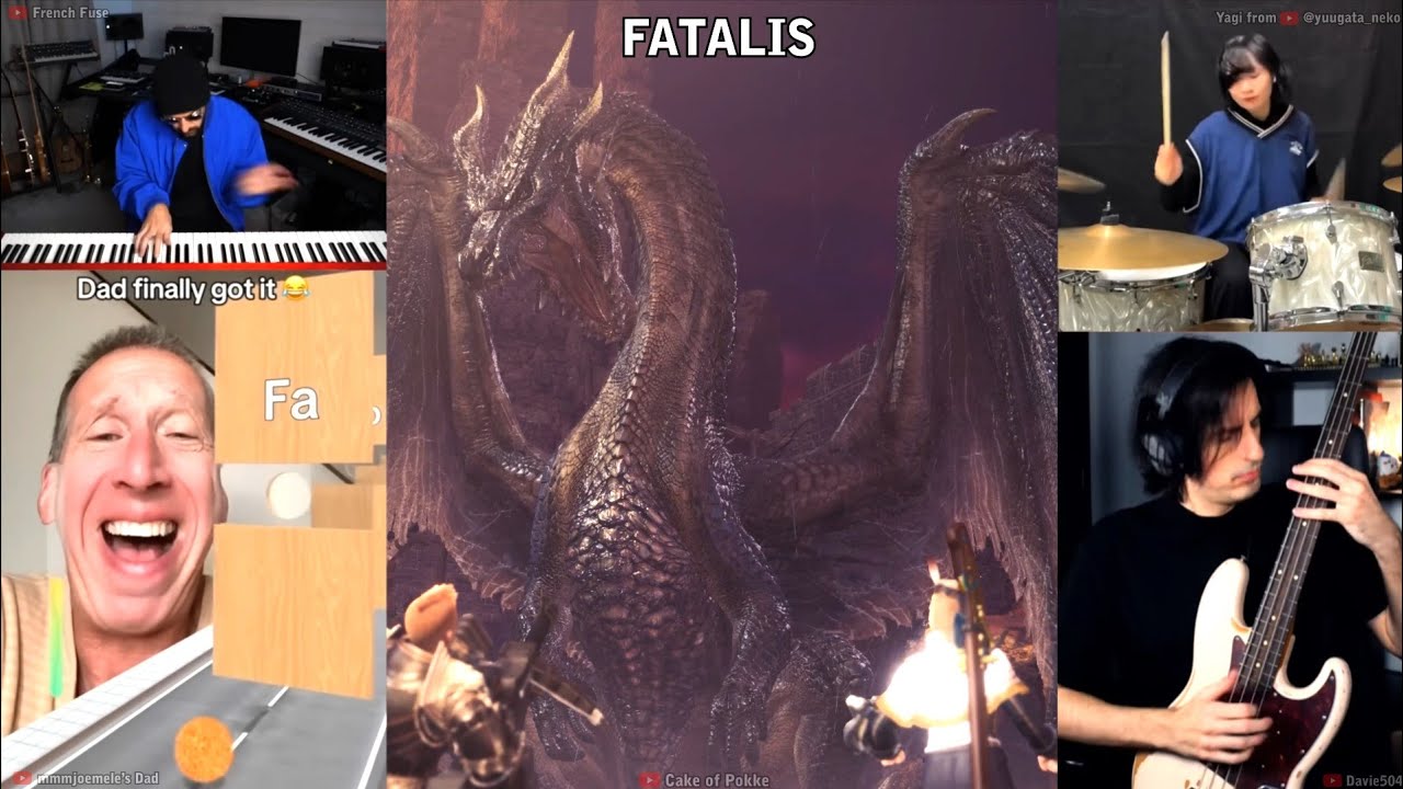 Do Re Mi Filter Challenge but  Monster Hunter with @mmmjoemele @Davie504 @frenchfuse @yuugata_neko