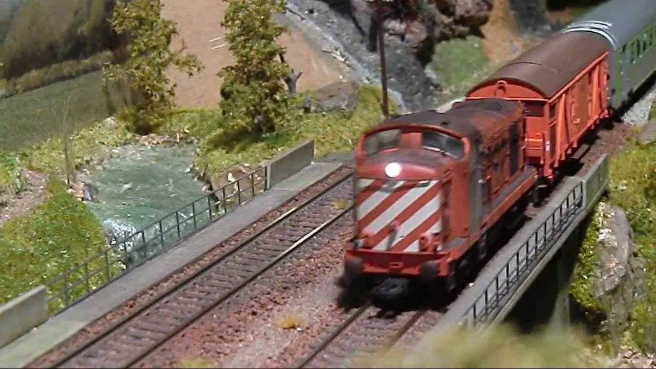 Modelismo Ferroviário - HD - ( 16º Encontro de Módulos Comboios do Norte )