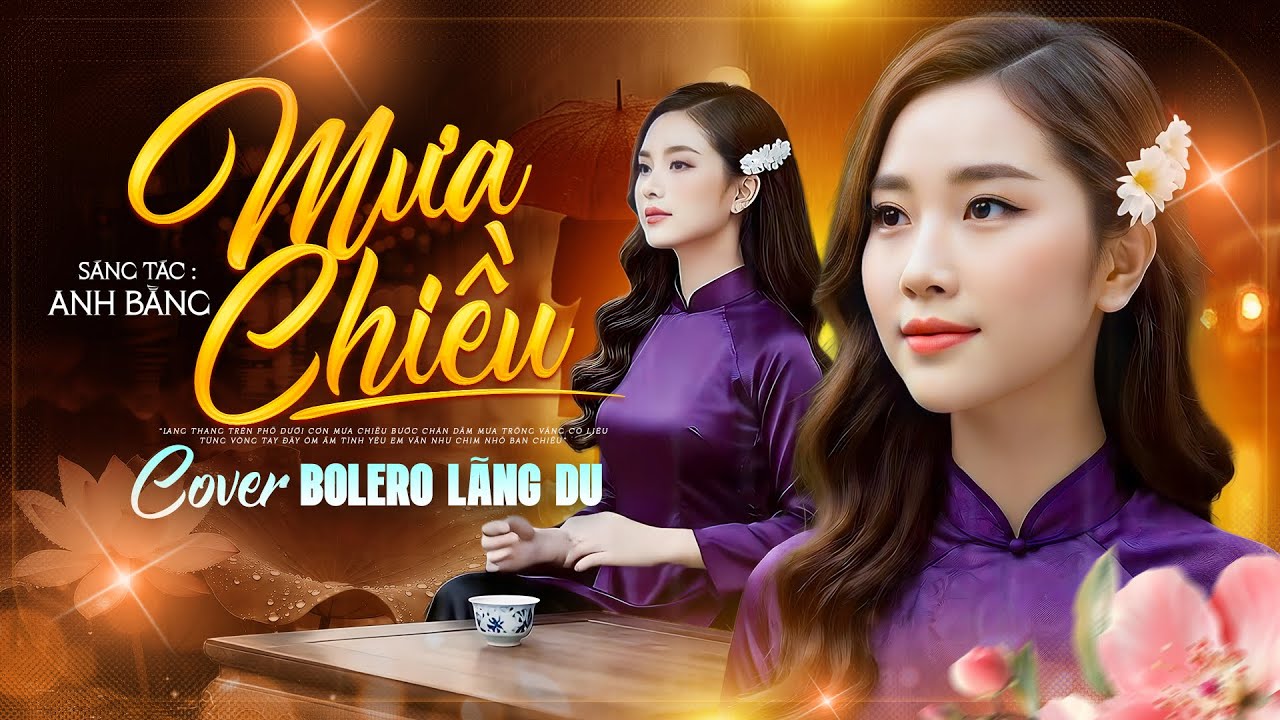 MƯA CHIỀU – Anh Bằng | Bolero Rock Ballad - Phối Mới Cực Hay | Day Dứt Trong Mưa, Nghe Là Nhói Lòng