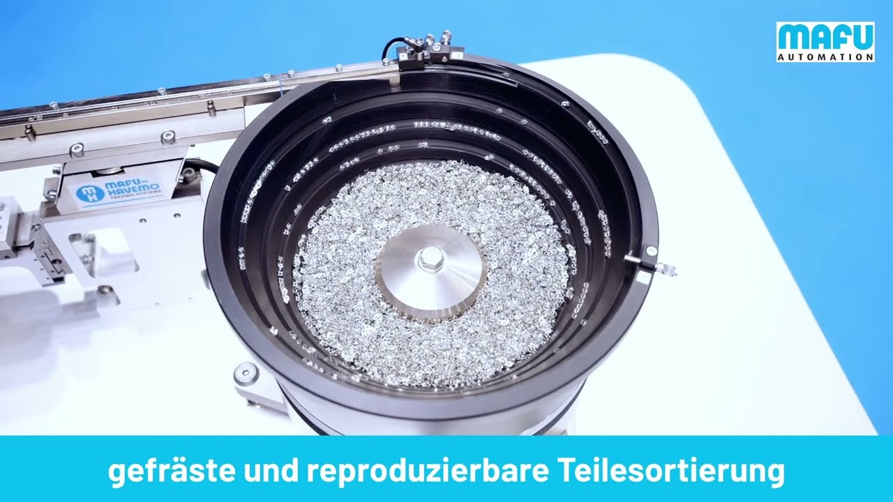 MAFU HAVEMO - Zuführstationen für Klein- und Kleinstteile