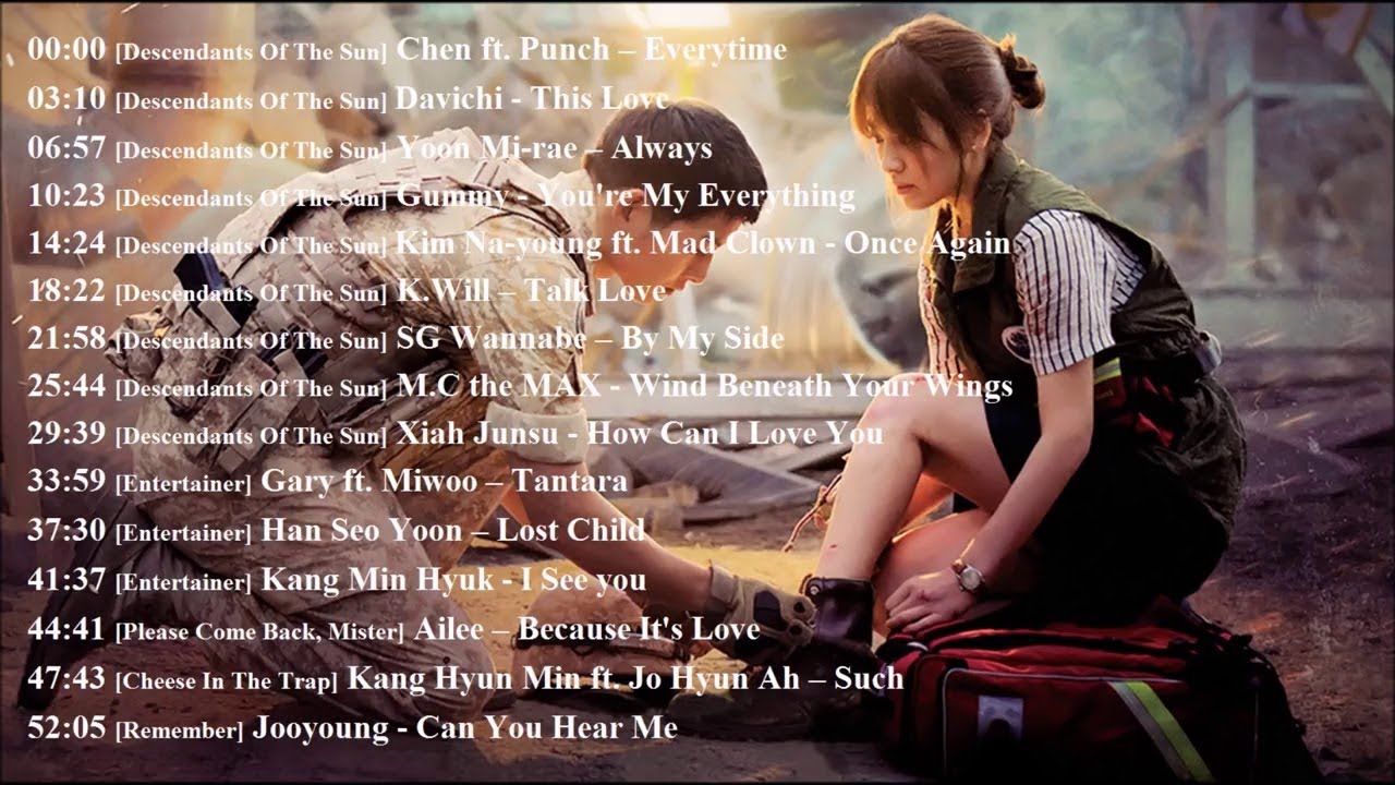Best Korean Drama OST Part 1 l Descendants Of The Sun OST Full Album