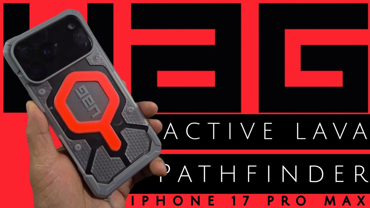 Обзор чехла Pathfinder Active Lava для iPhone 17 Pro Max с ремешком | с магнитом для Magsafe