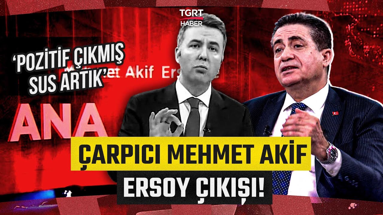 Mustafa Ertekin'in Mehmet Akif Ersoy &Ccedil;ıkışı G&uuml;ndem Olur! 'Pozitif &Ccedil;ıkmış Artık Sus' - Taksim Meydanı