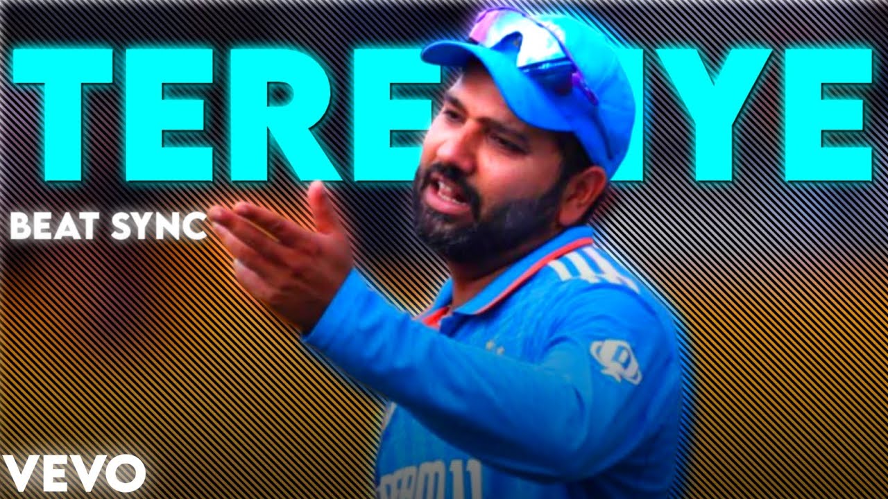 Tere Liye X Rohit Sharma • Rohit Sharma Whatsapp status✨ • Beat sync • 4khd • Vishal Edits