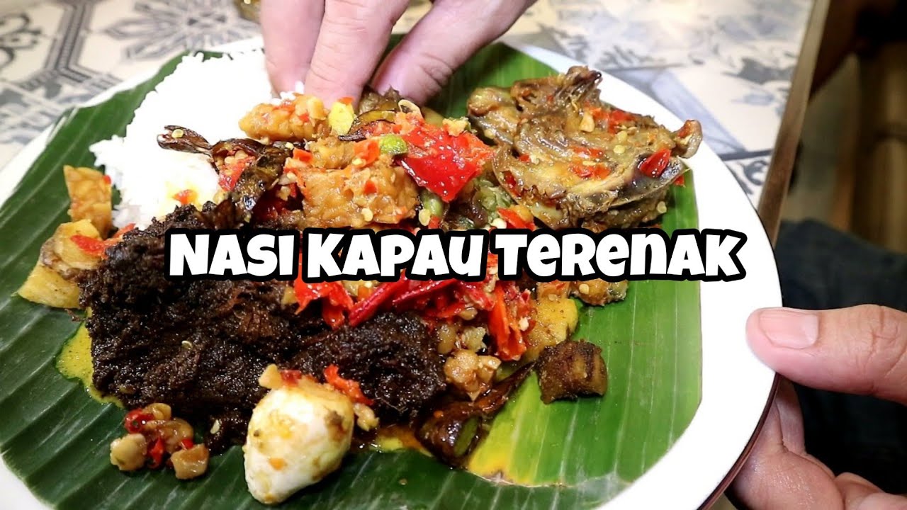 NASI KAPAU TERENAK DI JAKARTA !! LAMAK BANA !! INDONESIAN STREET FOOD