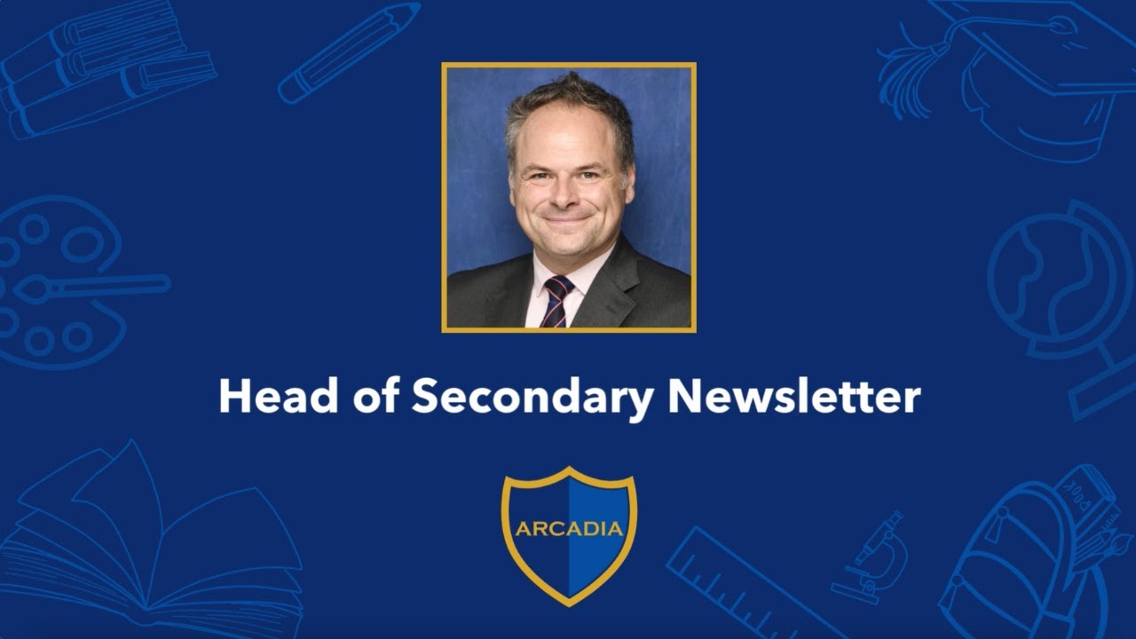 Head of Secondary Newsletter - January  16, 2026