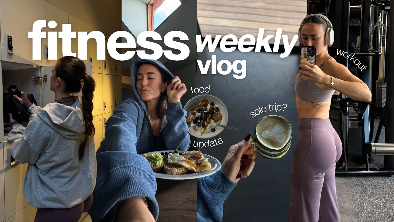 un long weekly vlog | reset de novembre, fitness routine, rapport à mon corps, solo trip…