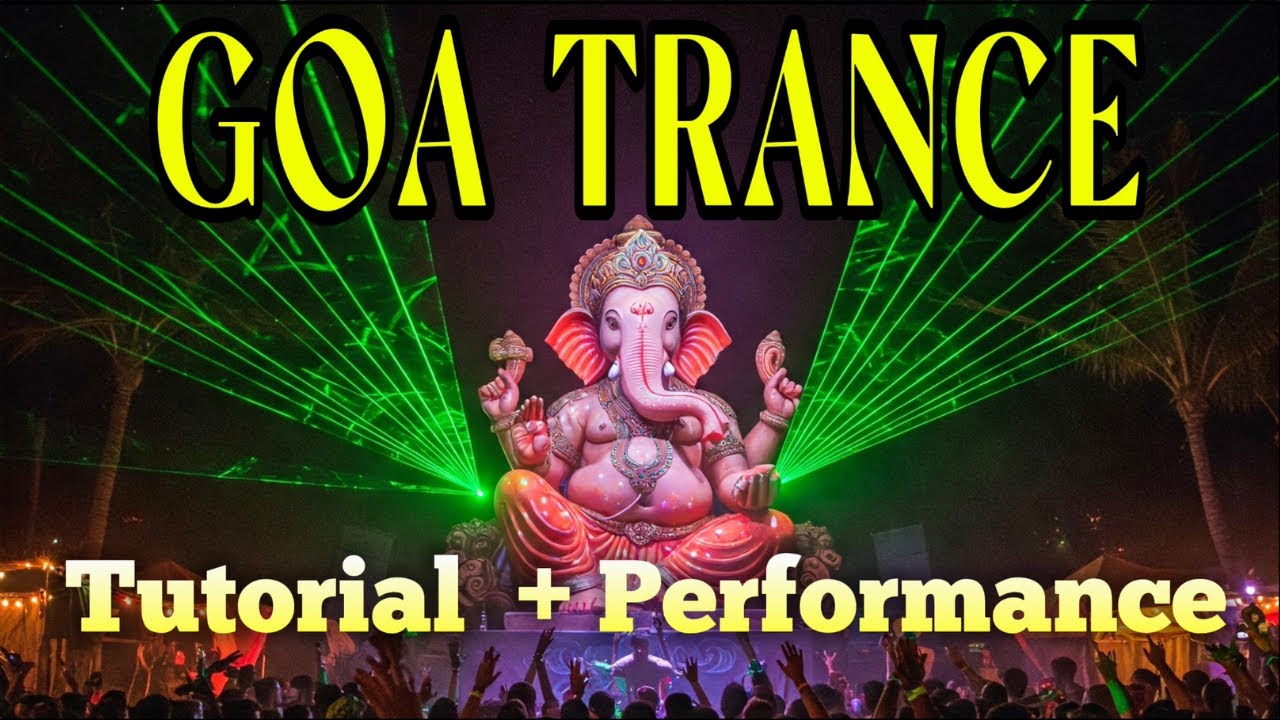 How to Make GOA Trance 🕉️ Tutorial and Old School Jam (DAWless)
