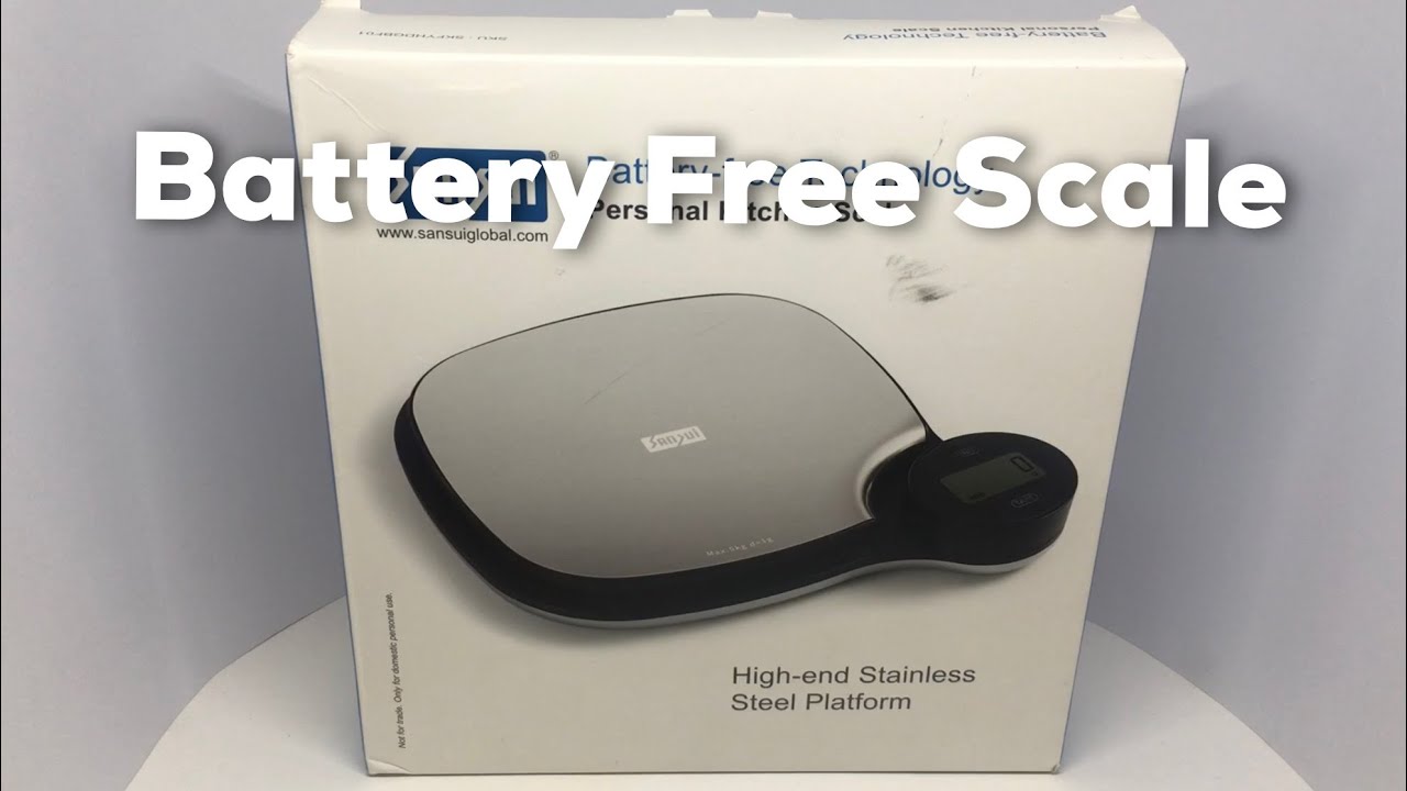 Sansui Battery-free Digital Kitchen Scale