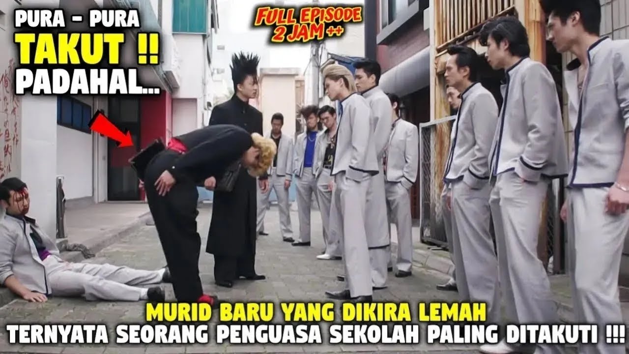 DIKIRA LEMAH‼️ MURID BARU INI MEMBANTAl HABIS SEMUA MUSUHNYA - Alur Film Full Episode