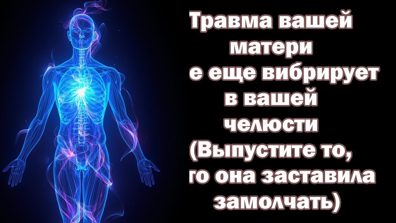 Травма вашей матери все еще вибрирует в вашей челюсти (Выпустите то, что она заставила замолчать)