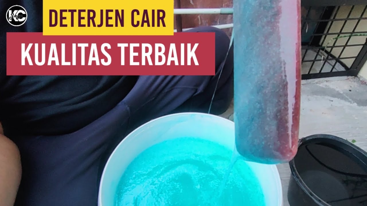 Cara Membuat Sabun Deterjen Cair Kualitas Terbaik