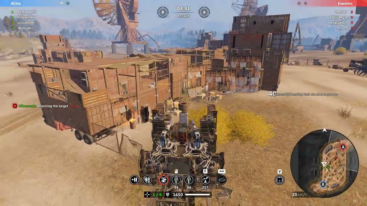 Crossout CW T0XIK vs BLANK