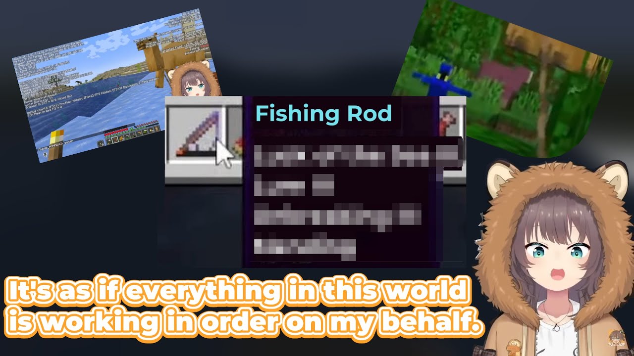 Matsuri's Unbelievably Godlike Minecraft Luck【Eng Sub】【Hololive/Natsuiro Matsuri】