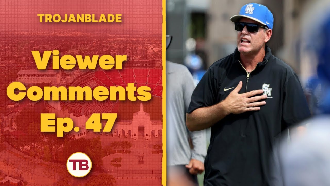 Is Carson Palmer USC's Next Head Coach? | LB Improvement? | Jersey Patches | VC 47