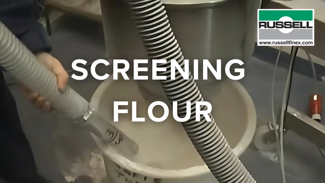 Check screening flour - Russell Compact Airswept Sieve&trade;
