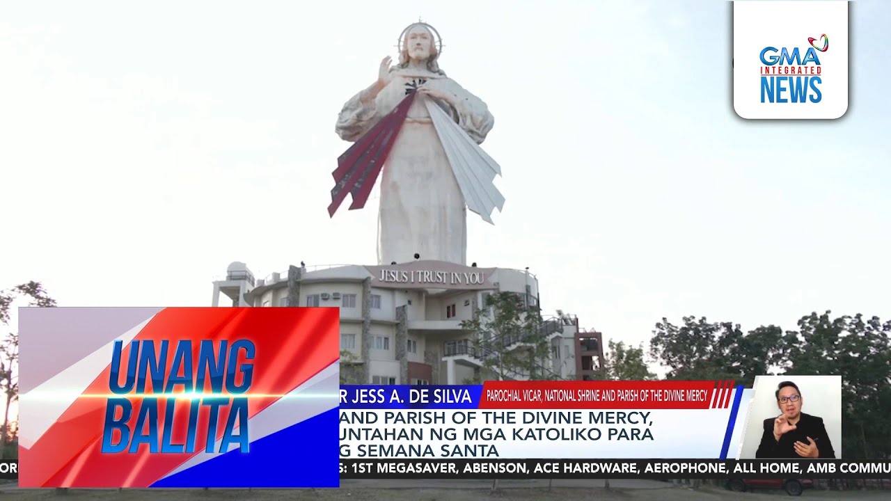 National Shrine and Parish of the Divine Mercy, isa sa mga pinupuntahan ng mga... | Unang Balita