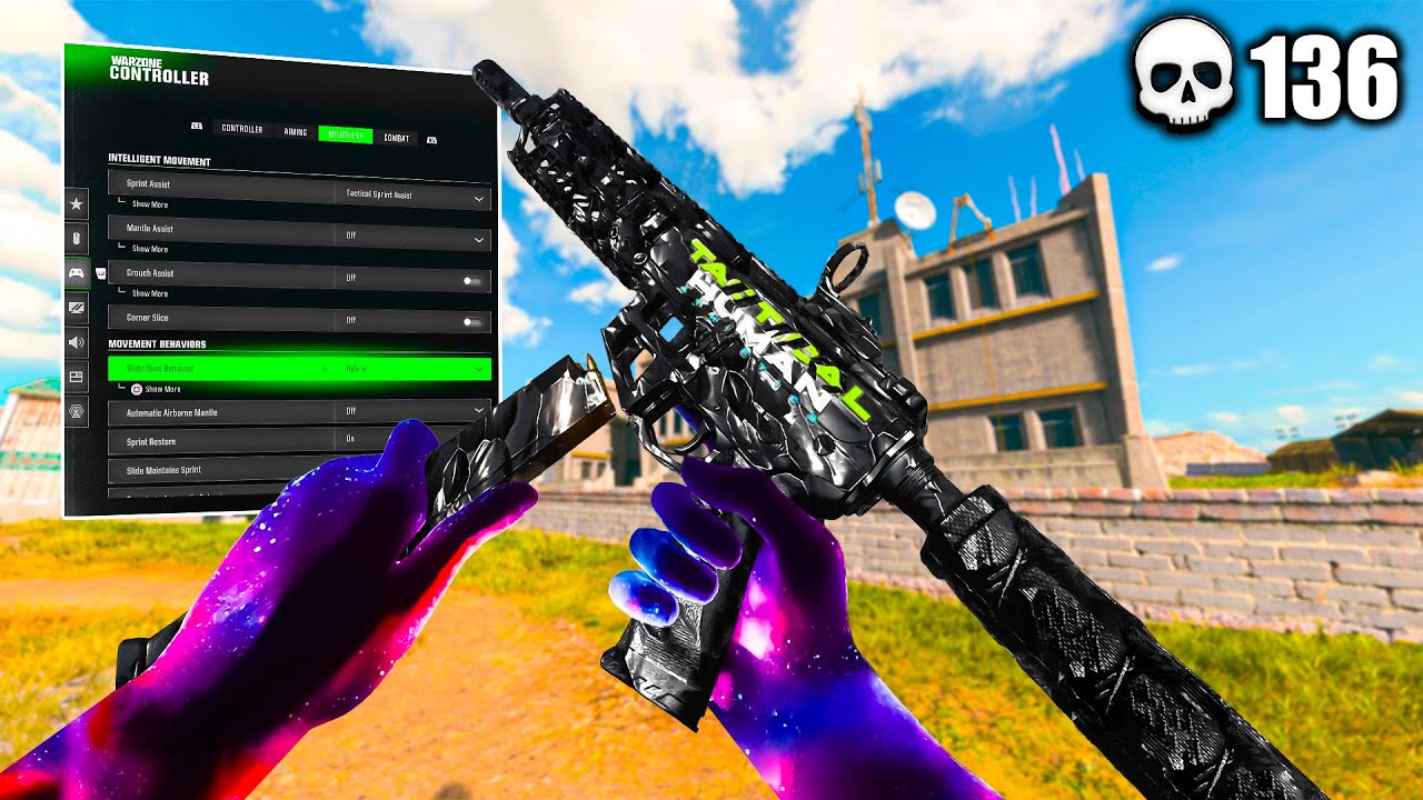 My New BEST Movement Controller Settings on Warzone👑