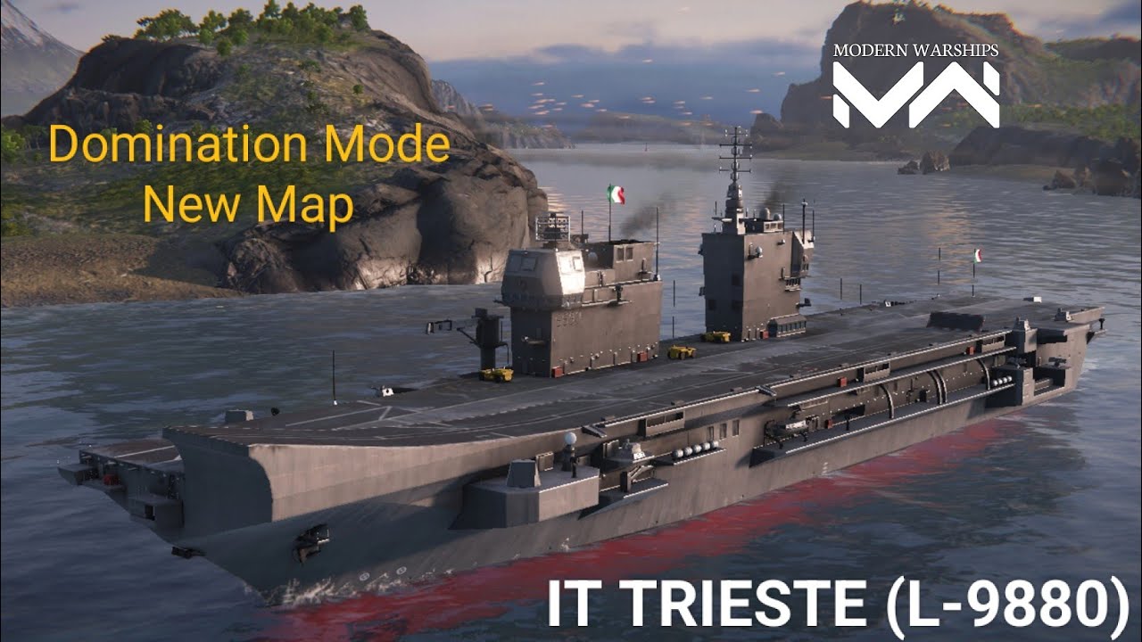 IT Trieste - New Map Gameplay in Domination Mode - Modern Warships