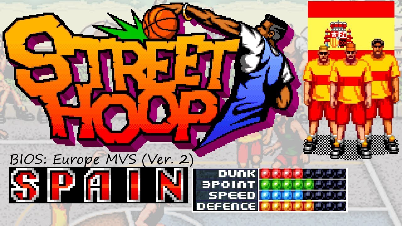 [ARCADE] STREET HOOP / Street Slam / Dunk Dream (1994) España completo