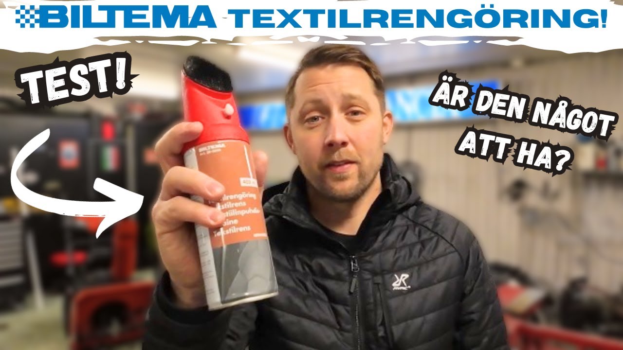 TEST! BILTEMA TEXTILRENGÖRING! Är den något att ha? Vi testar!