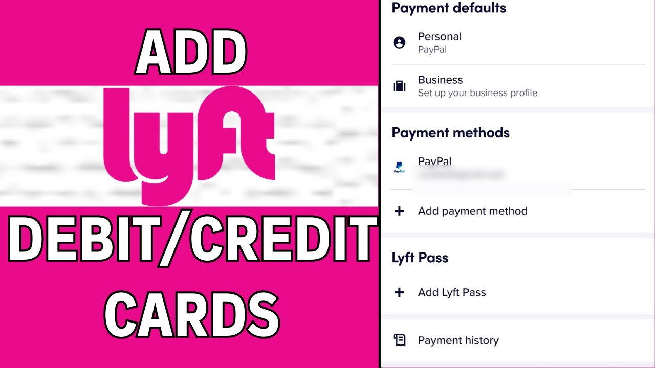How to Add Payment Method on Lyft | Add Debit/Credit Card On Lyft App (UPDATED)