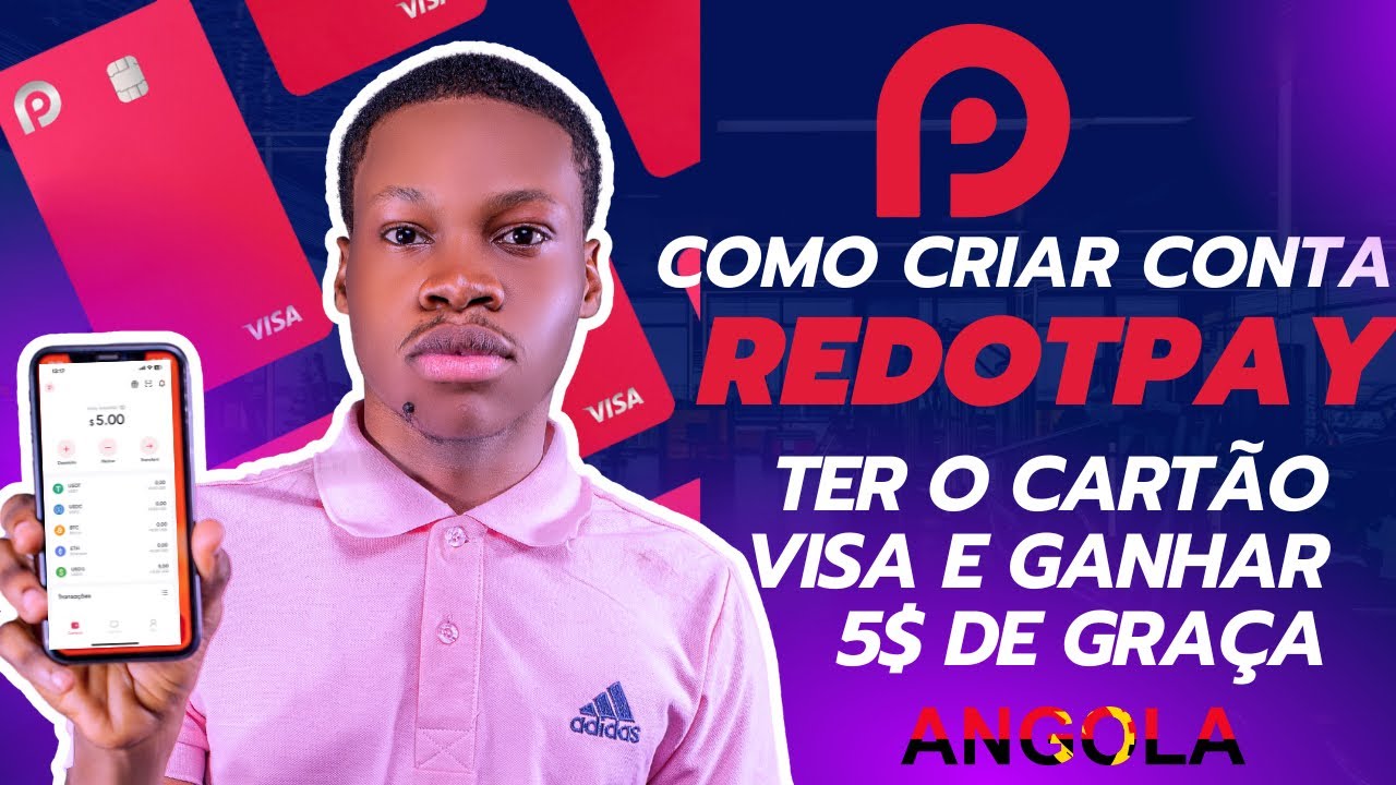 Como Abrir a conta na REDOTPAY, solicitar o cart&atilde;o Visa e Ganhar Dinheiro