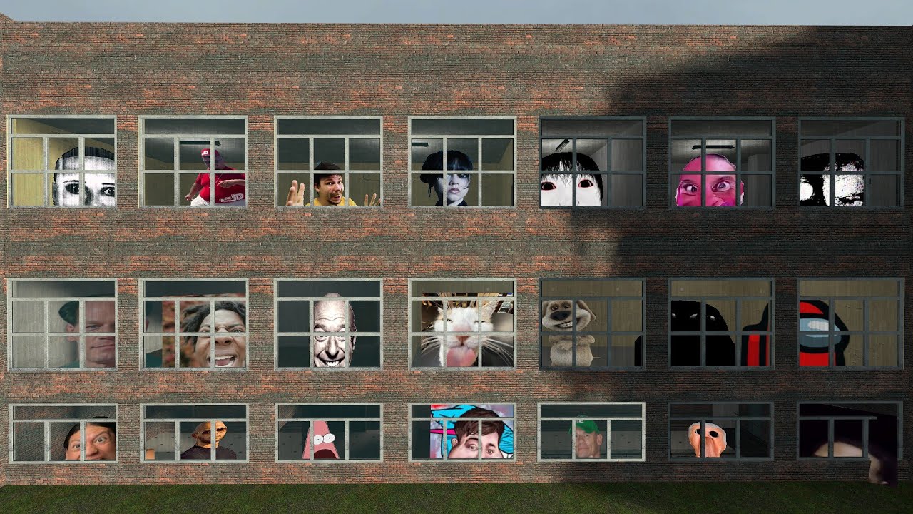 Nico's Nextbots Horror Map Gmod !!?