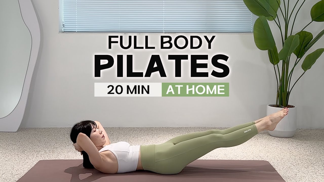 20 MIN FULL BODY PILATES WORKOUT - Slow & Low Impact to Sculpt Your Body