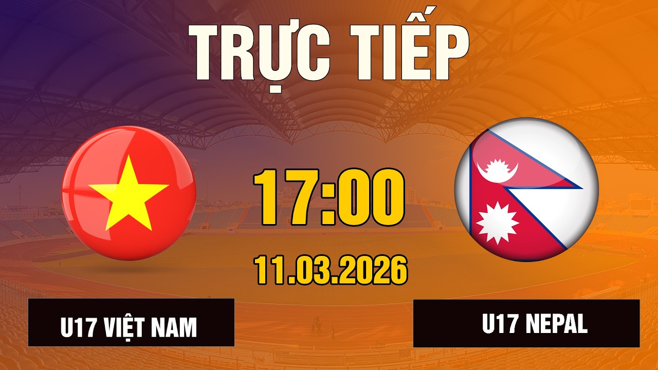 U17 Việt Nam vs U17 Nepal | Bản Lĩnh Rồng Vàng Lên Tiếng