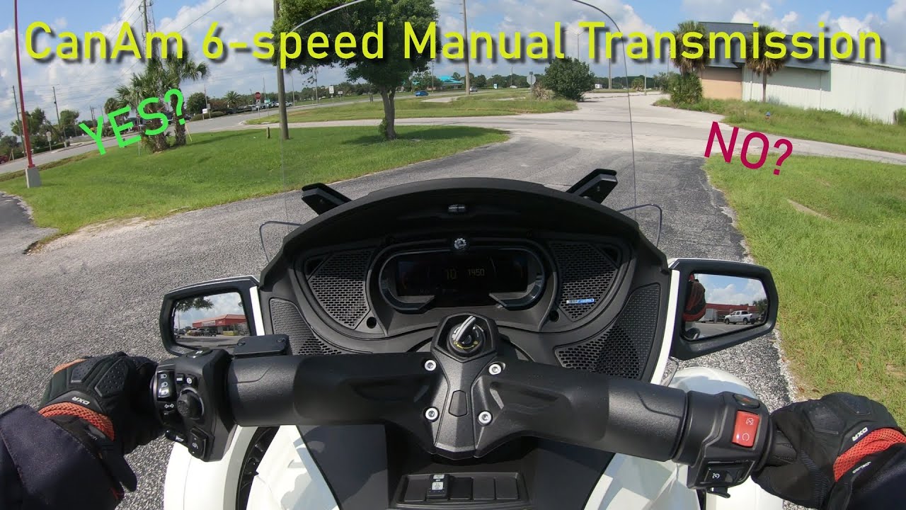 Drive and Review, CanAm Spyder with 6 speed manual