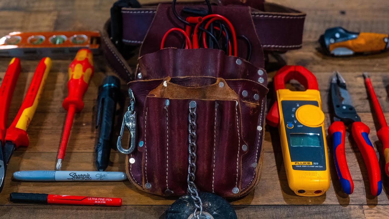 The PERFECT Electricians Tool Pouch For Service Calls