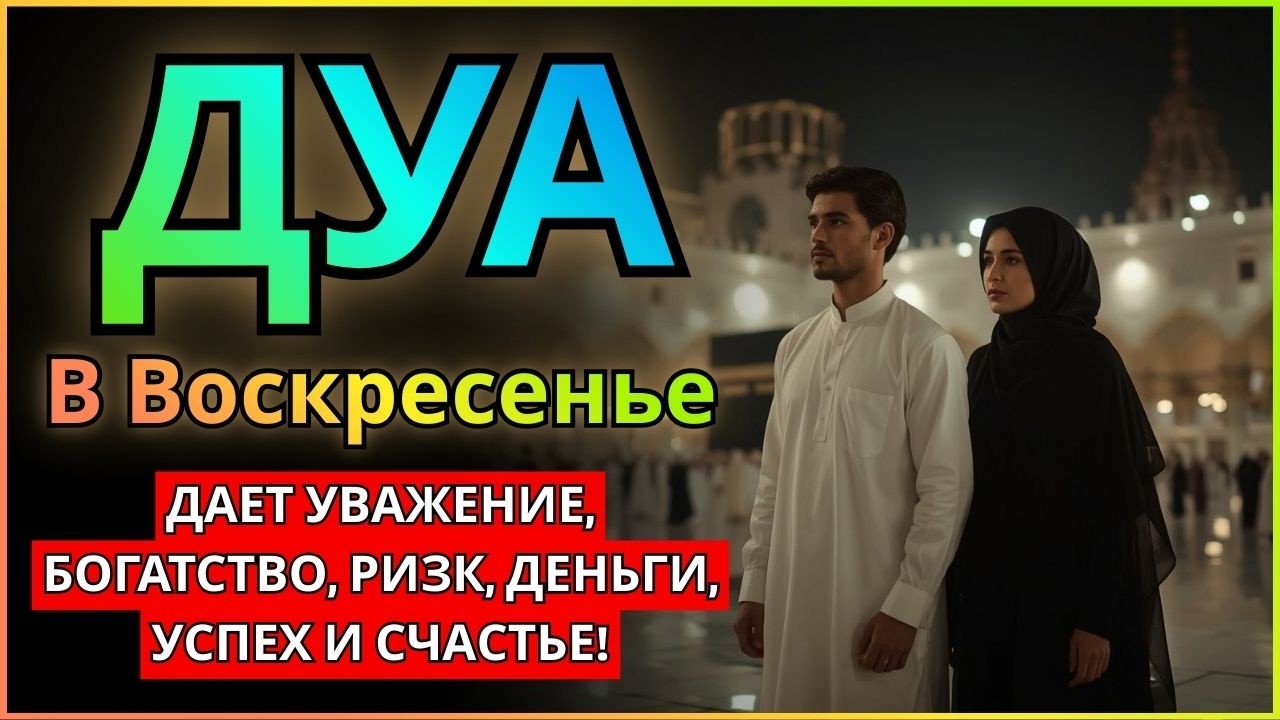 САМАЯ СИЛЬНАЯ Дуа ДАЕТ УВАЖЕНИЕ, БОГАТСТВО, РИЗК, ДЕНЬГИ, УСПЕХ И СЧАСТЬЕ! #дуа