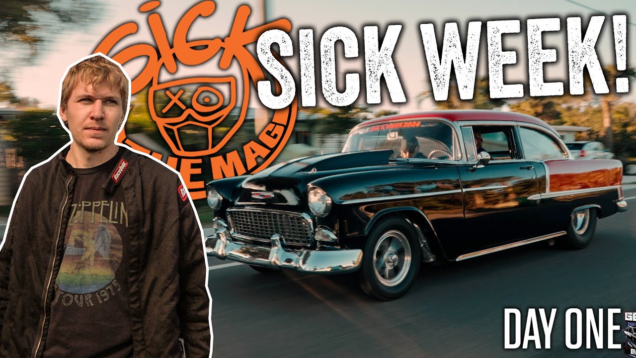 Первый заезд на четверть мили на нашем Chevrolet '55 Drag and Drive! — День первый на неделе болезни