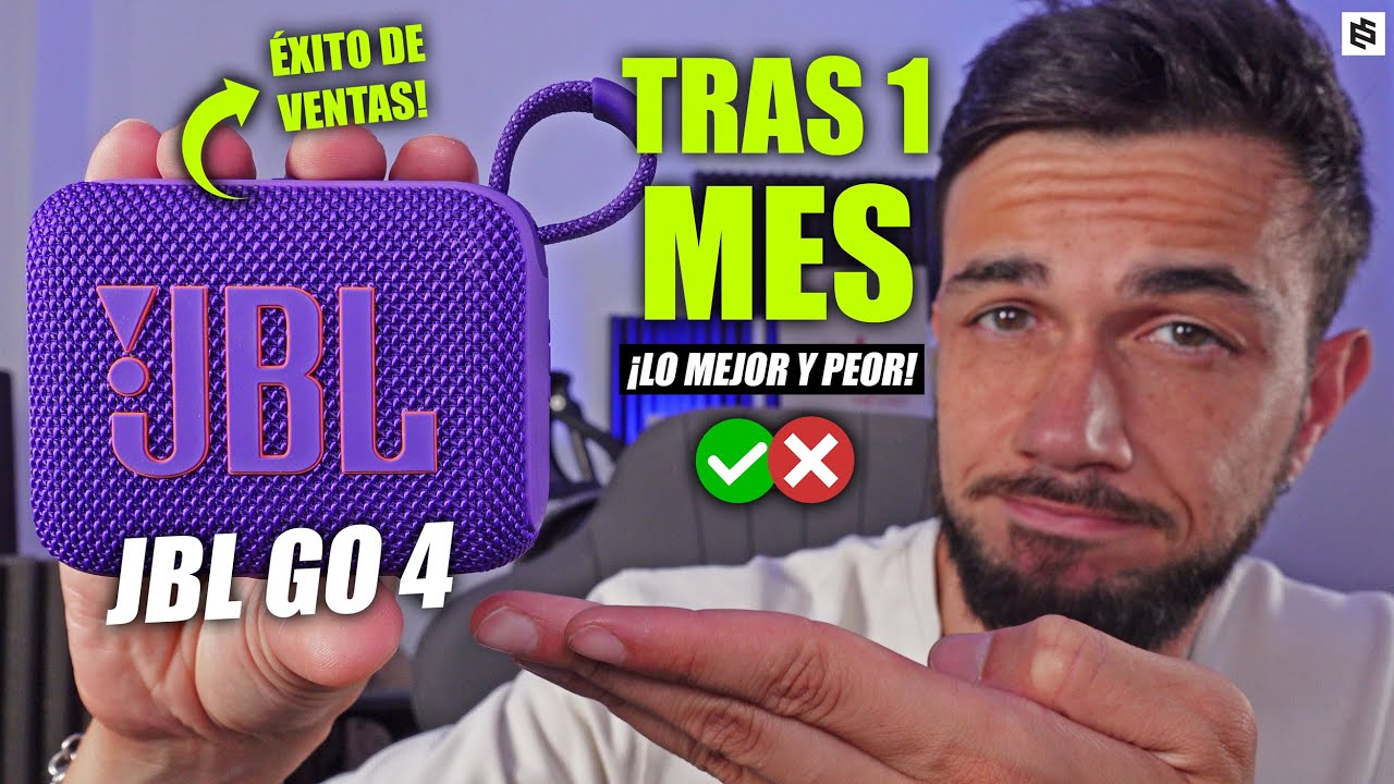 El M&Aacute;S VENDIDO!✅JBL GO 4: Review tras 31 D&Iacute;AS