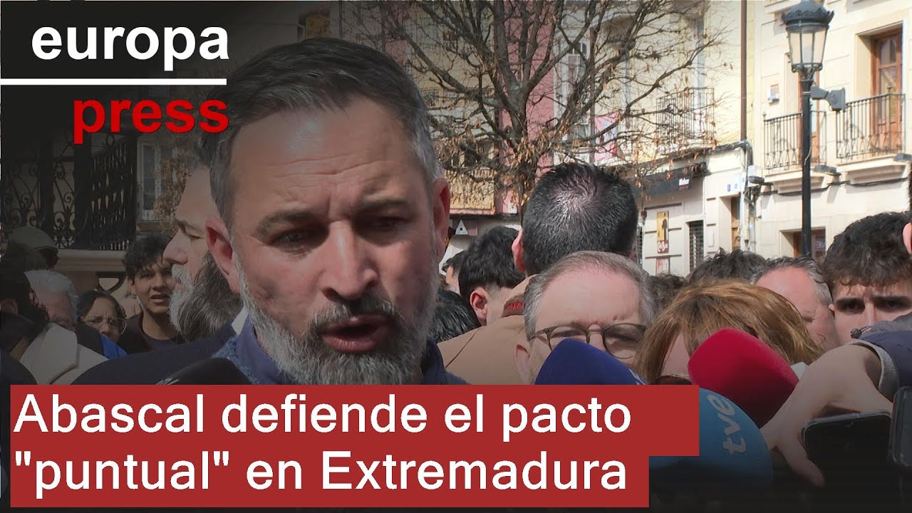 Abascal defiende que el pacto 