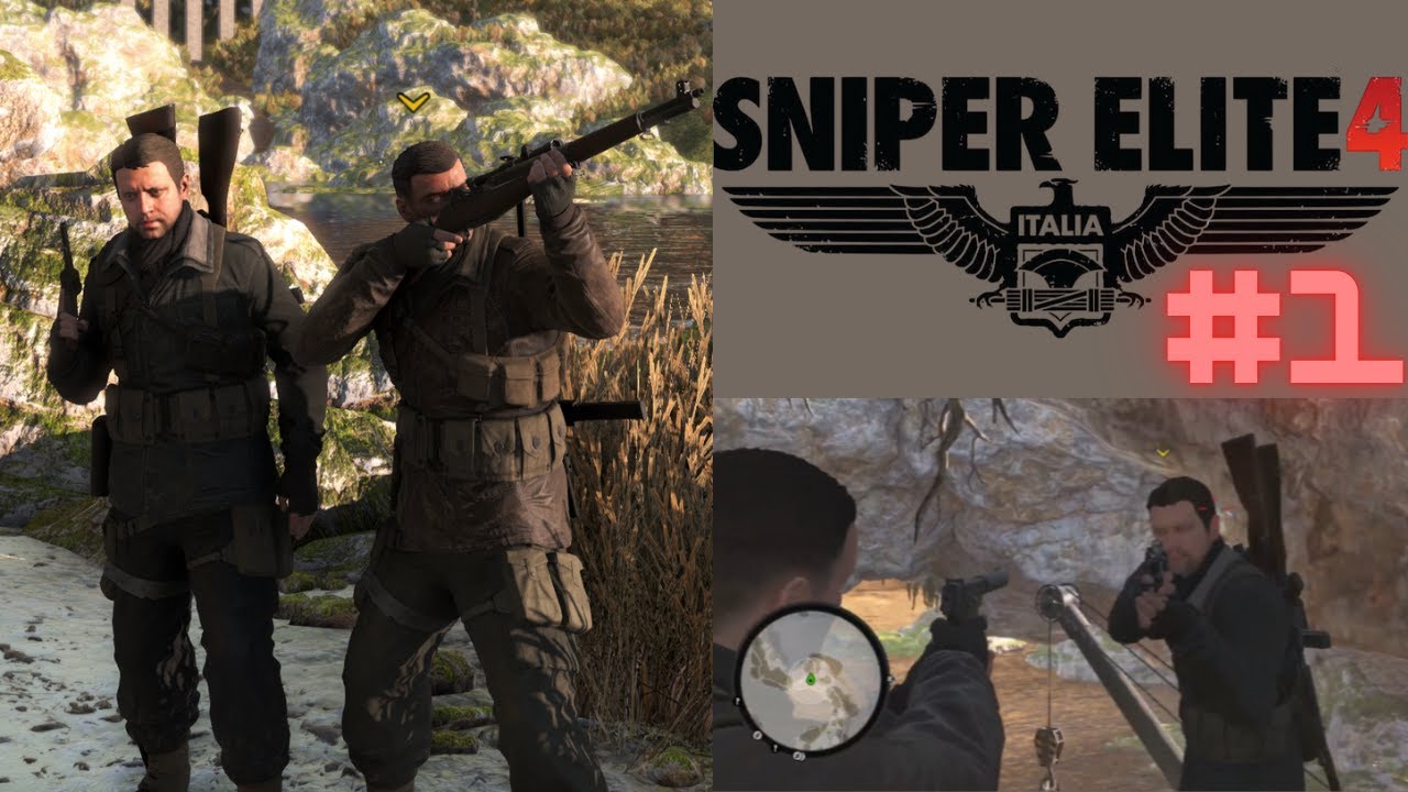 Sniper Elite 4 #1 Snajperów Dwóch