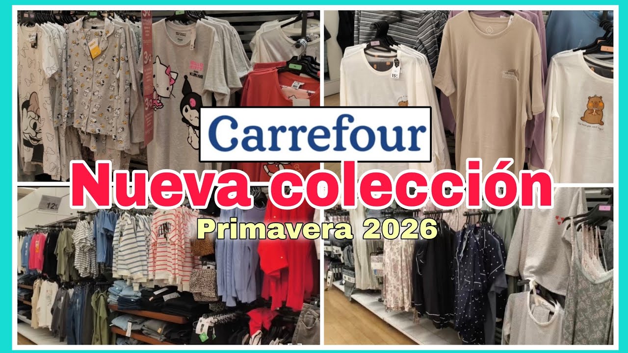 Carrefour: Nueva colección 😍 Ropa, pijamas ✨ todo precioso 
