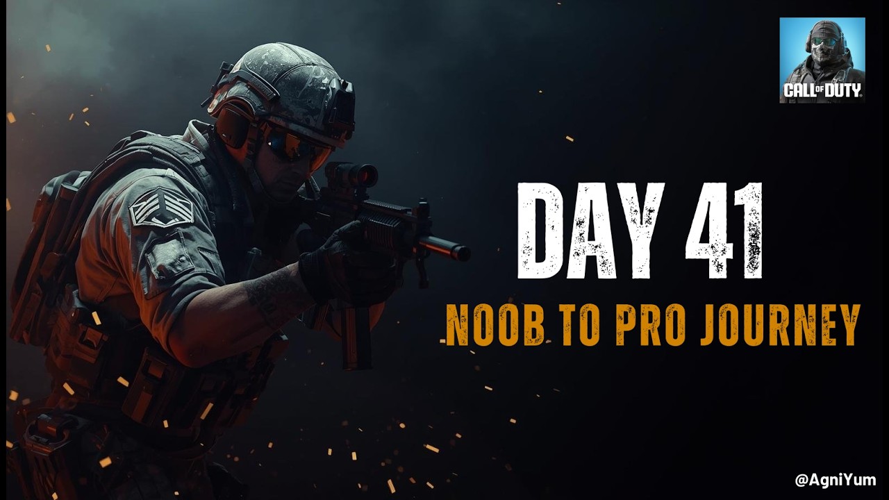 Call of Duty (COD) Noob to Pro Journey | COD Raw Gameplay | Day 41 | AgniYum #cod #gaming #gameplay