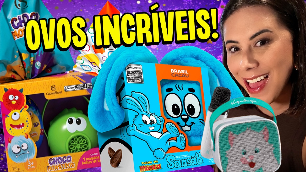 Ovos Infantis Mais INCRÍVEIS dos Últimos Anos