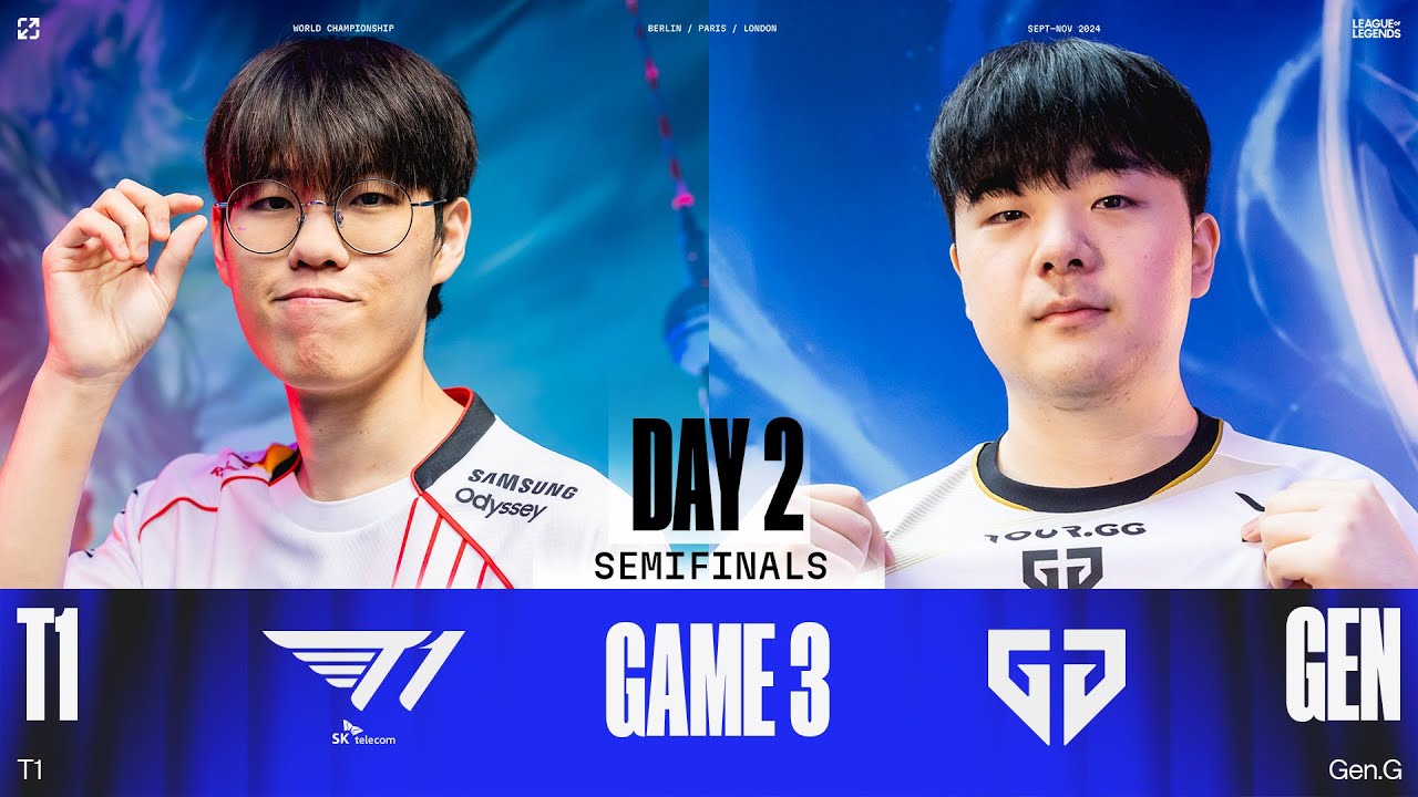 B&igrave;nh Luận T1 vs GEN - Game 3 | CKTG 2024 - B&aacute;n Kết 2