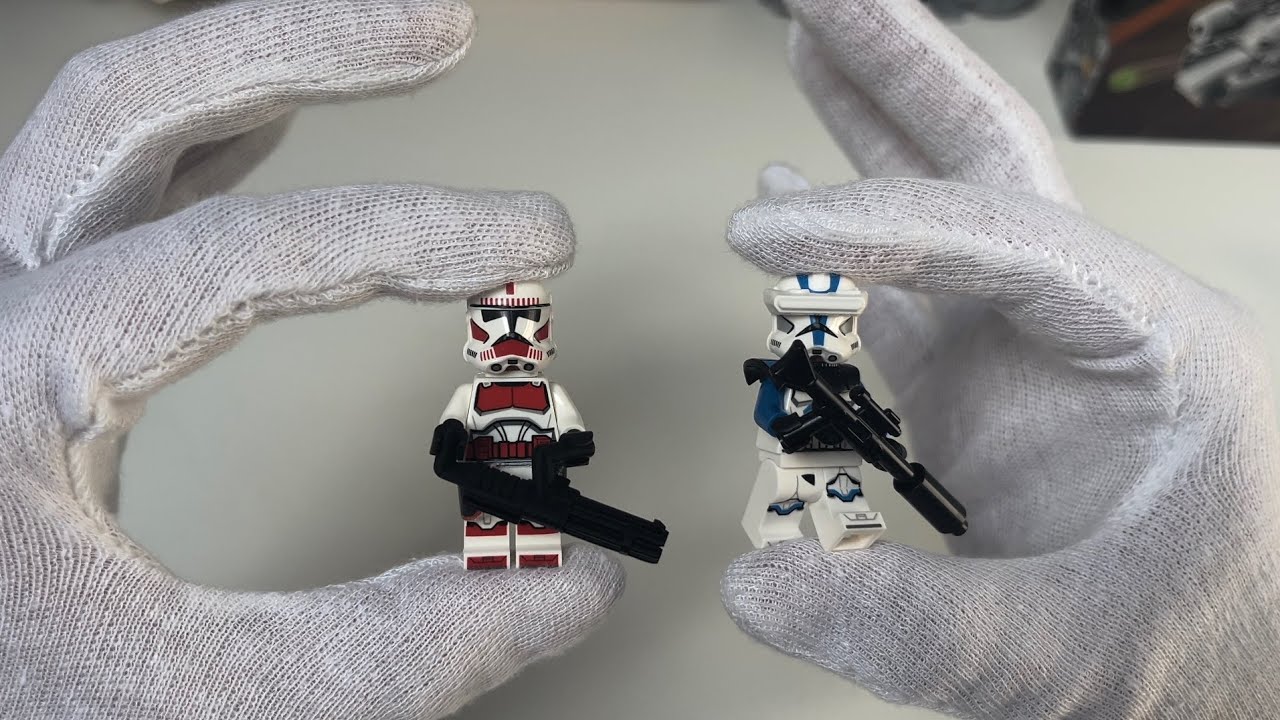 Customowe dodatki do moich minifigurek z Lego Star Wars!