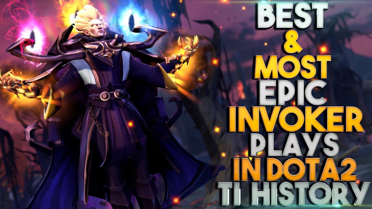 ЛУЧШИЕ И САМЫЕ ЭПИЧНЫЕ моменты на Invoker в истории The International по Dota 2