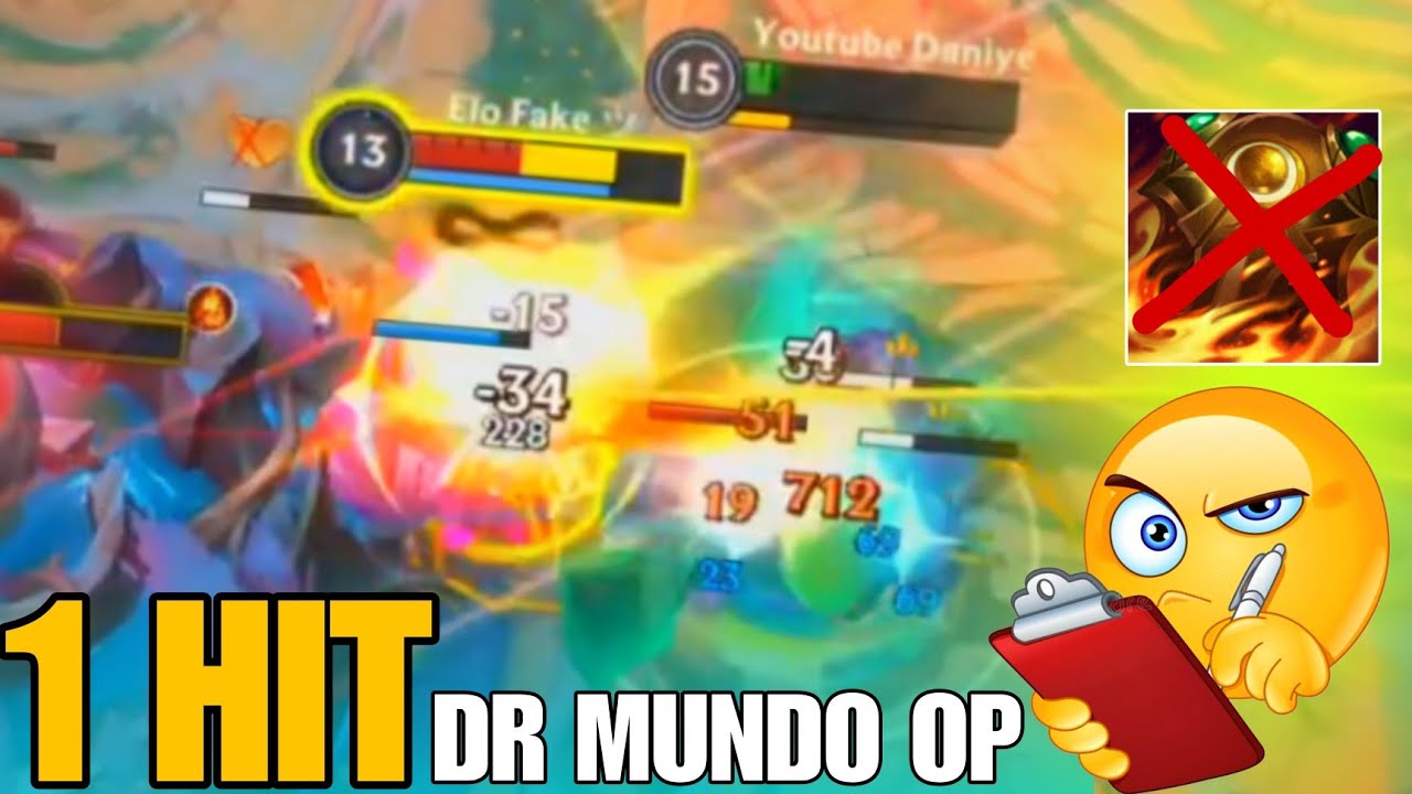 ESSA CIÊNCIA DE DR.MUNDO DEU MUITO CERTO | WILD RIFT