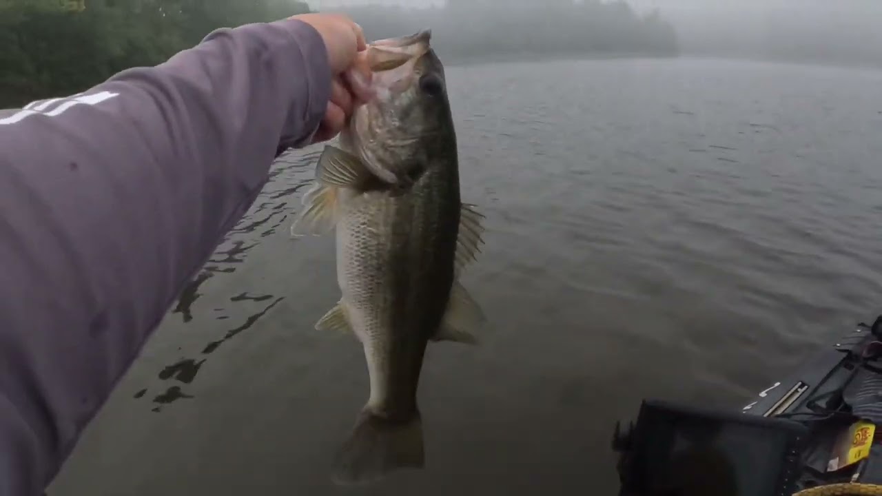 First Time Fishing Falls Lake