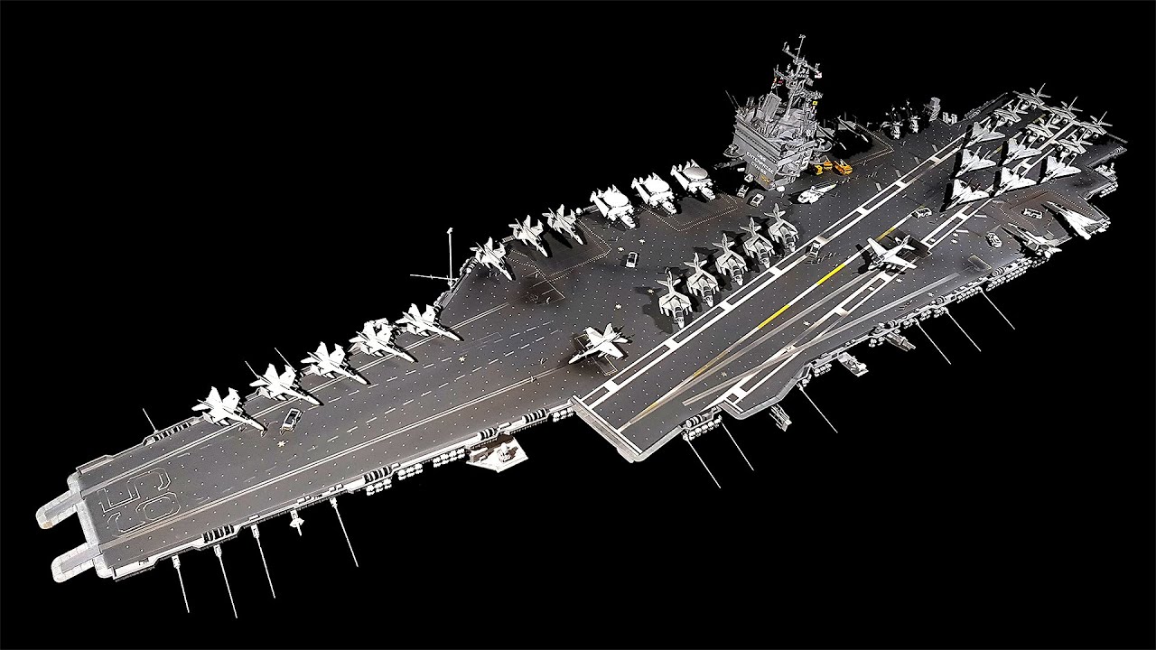 Обзор сборки Tamiya 1/350 USS Enterprise CVN-65