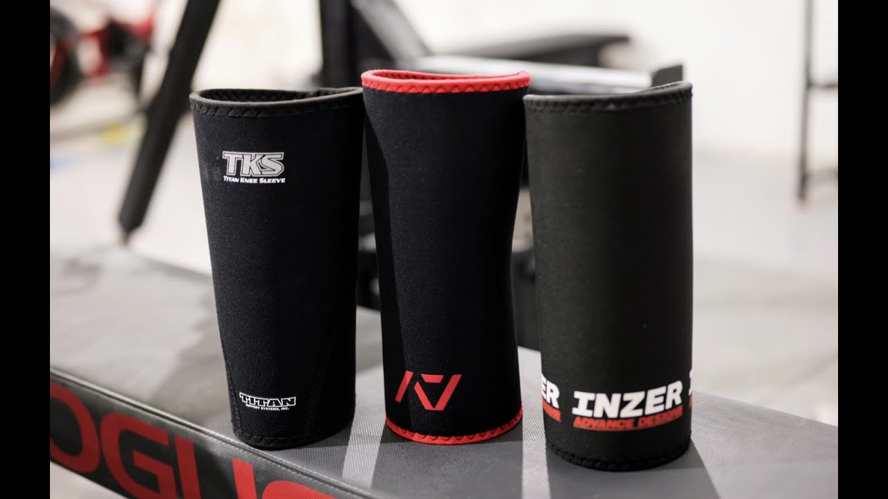 INZER VS TITAN TKS VS A7 RIGOR MORTIS Comparativa de rodilleras rígidas
