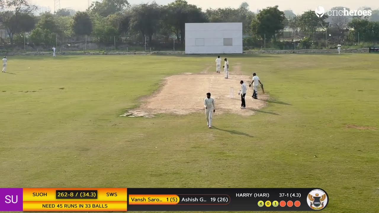 Star Water Solution vs Sports University Of Haryana | Champions Cricket League(League Matches) | Liv